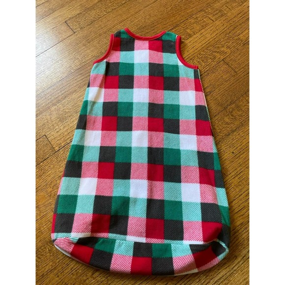 New Lullaby Lane Fleece Christmas Sleep Sack Infant Size 0-6 Mo - Picture 3 of 6